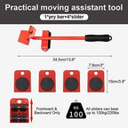 Furniture lifter moving tool set  Move Sofas with Less Effort 😊